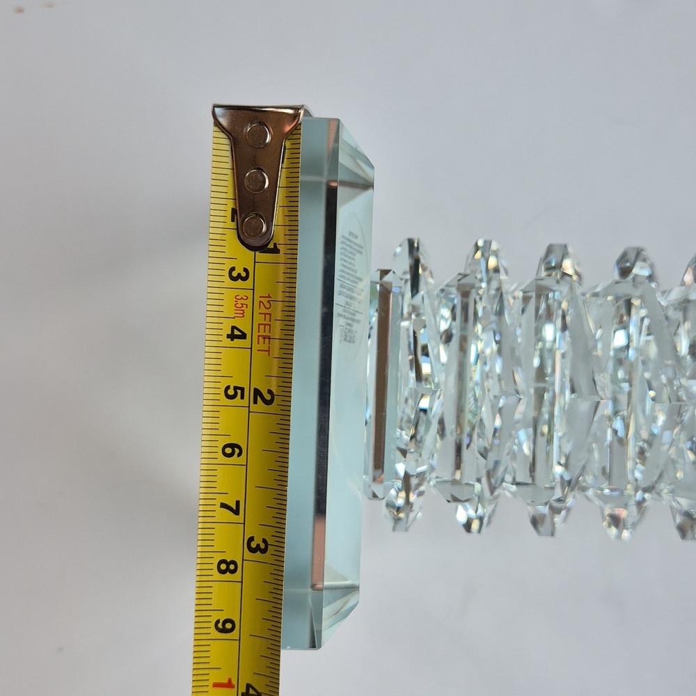 Crystal Eye Votive Candle Holder – Clear Geometric Prism Luxury Decor - Picture 17 of 17